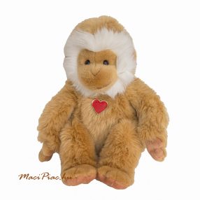   Puha élethű plüss majom, gibbon közepes méretű, ölelnivaló Ausztria Tiere mit herz
