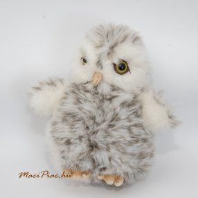 Plüss nagy fehér bagoly fióka