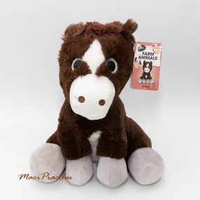   Plüss Penny barna ló FARM ANIMALS Plüsstanya RÁRÓ csillogó szemű, címkés Új!