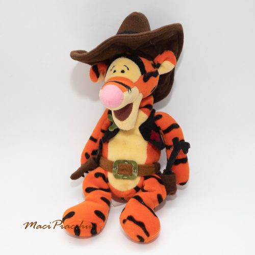 Plüss Tigris a Micimackó meséből cowboy The Walt Diseny Campany