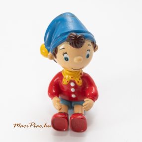  Vintage Noddy gumi figura, feje forog, ültethető TM EBL kollekció Nagyon ritka!