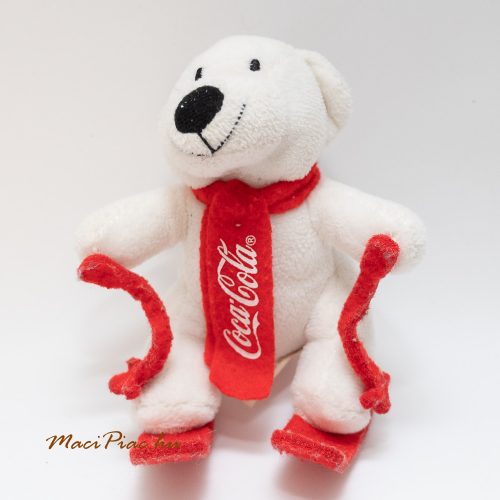 Plüss Coca Cola maci,  jegesmedve siel 