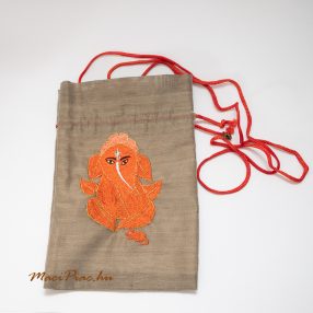 Összehúzható kis tasak, táska (textil) India