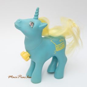   Vinatge D.J. Dance n Prance G1 My Little Pony póni zöld szinű, farkát lehet tekerni gobbal 1984-es