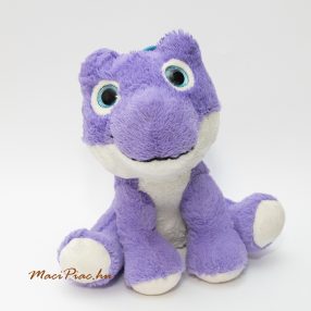   Plüss Penny Dinómánia széria lila dinoszaurusz dínó plüssfigura allosaurus csillogó szemű