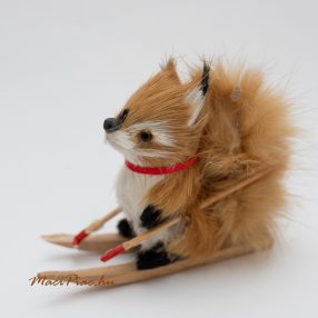   Eredeti állatszőrből készült élethű mini mókus Osztrák