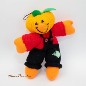   Halloweeni kötött tök, madáríjesztő figura, akasztható