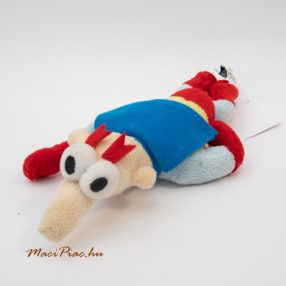 Plüss szupermen Mőbelix reklám figura