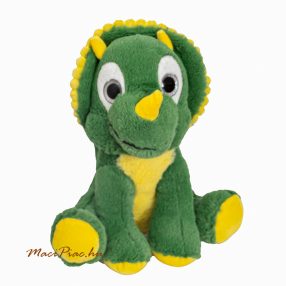   Plüss Penny Dinómánia széria zöld dinoszaurusz dínó plüssfigura allosaurus csillogó szemű