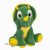 Plüss Penny Dinómánia széria zöld dinoszaurusz dínó plüssfigura allosaurus csillogó szemű