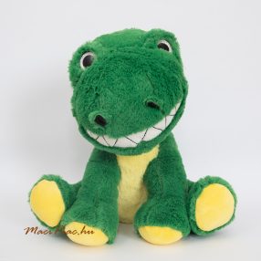   Plüss Penny Dinómánia széria zöld dinoszaurusz dínó plüssfigura T-Rex Triceratopsz csillogó szemű