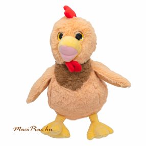   Plüss Penny FARM ANIMALS  HEN Plüsstanya csillogó szemű tyúk KÖLES 