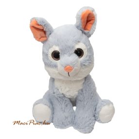   Plüss Penny szürke nyuszi FARM ANIMALS  RABBIT Plüsstanya TAPPANCS csillogó szemű