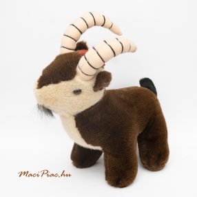   Élethő plüss kecske szarvakkal Neve: Ignác CP International Fracia