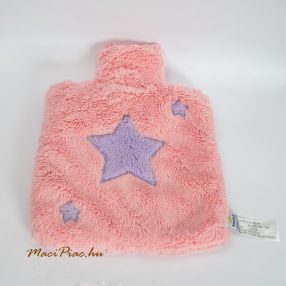   INTELEX rózsaszín alapon lila csillag mintás párna, gyógypárna hideg és melegterápiás (gabonával töltött)