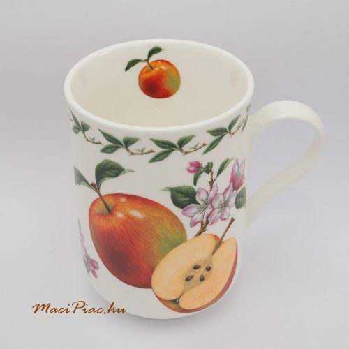 Gyümölcs ALMA mintás porcelán teás, kakós bögre Maxwell & Williams DESIGNER HOMEWARES Orchard Fruits