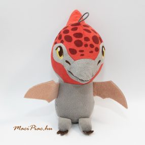   Plüss Tesco piros, akasztós Jurassic World Pteranodon dínó, dinoszaurusz fiugra Újszerű!