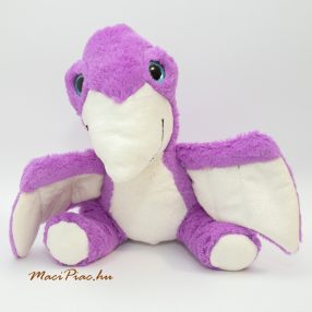   Plüss Penny Dinómánia széria lila dinoszaurusz dínó plüssfigura PTERANDDON csillogó szemű