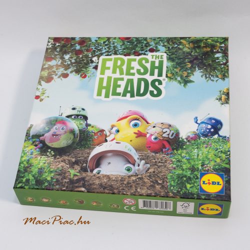 Lidl The fresh heads 24db üveggolyó tartójával Újszerű állapot, kigyüjve lett csak