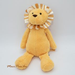   Plüss sárga, selyem szalagos sörényű zsenilia oroszlán Jellycat Újszerű! ritkaság!