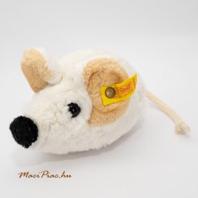   Steiff White Mouse Soft Cuddly Collectors Toy plüss vintage fehér egér 5393/15