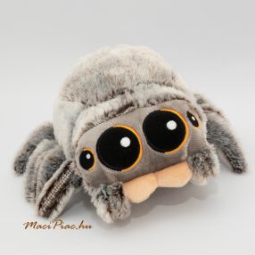   Plüss LUCAS a kis pók, hasán hímzett felírat Lucas the spider Új!