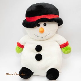   Nagyobb méretű plüss hóember Have a Jolly Christmas (akár párnaként is szolgálhat)