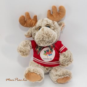   Plüss szarvas pólóban CANADA 150 CREATURE COMFORTS TOYS (finom puha szőrme)