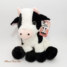   Plüss Penny FARM ANIMALS  Plüsstanya csillogó szemű boci TARKA új