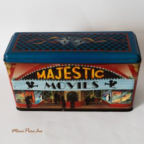   Szögletes levehető tetejű The Tinsmith's Craft márkájú fémdoboz