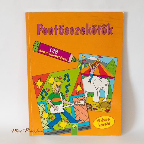 Használt Pontösszekötők könyv 128 kép meglepetéssel