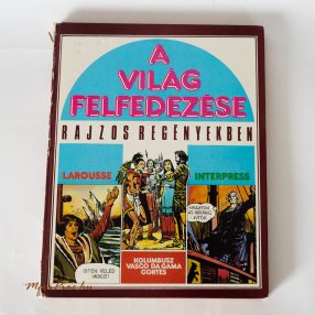   Használt 1979-es A Világ Felfedezése Rajzos Regényekben könyv