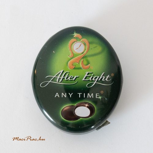 Levehető tetejű After Eight csokoládé fémdoboz