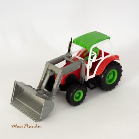 Használt piros játék traktor