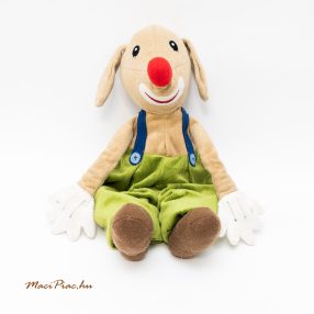   IKEA KLAPPAR CIRCUS cirkuszi kutya bohóc farzsebében egérrel puha plüss figura