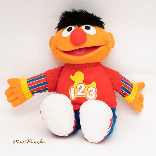 Használt Működő Hasbro Europe Sesame Street 123 Ernie plüss