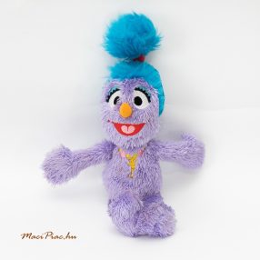   Használt 2014-es Sesame Workshop Sesame street 123 lila plüss