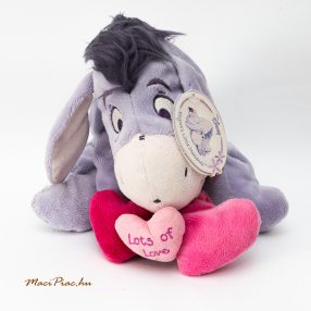   Használt Disney Carte Blanche Micimackó Füles Lots of Love feliratú szívvel plüss