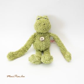 Zöld béka tépőzáras mancsokkal Nici Toys 