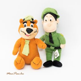   Használt Giocattoli Sicuri Ranger Smith, Mr. Ranger (John Francis Smith) és Yogi a húsvéti mackó plüss 