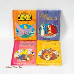   Használt 1997-es Német Walt Disneys Aristocats, Dumbo, Susi und Strolch, der König der löwen könyvek