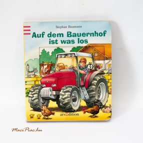   Használt 2000-es Német Stephan Baumann Auf dem Bauernhof ist was los mini könyv
