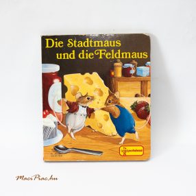   Használt 1983-as Német Die standtmaus und die feldmaus könyv a Pertalozzi könyvkiadótól