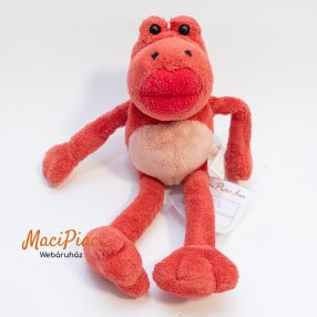 Nici Toys csókos szájú piros béka plüss