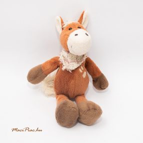 Aranyos plüss ló hímzéssel