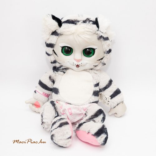 2015-ös működő Jakks Pacific fehér baby zebra plüss