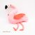 Akaszthatós flamingó plüss