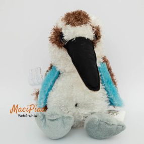   Zsenilia anyagú plüss madár Chericole CC (elemes volt, de nem működik) Kookaburra Chit Chat Talking Bird Novelty