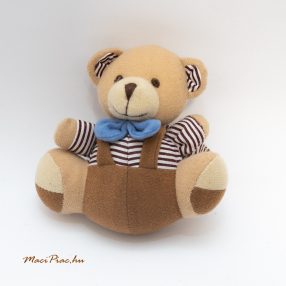   Maci, medve plüss kisgyerekeknek, babáknak játékhídra való