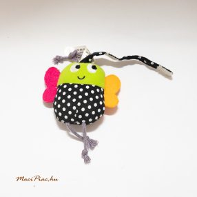 Tépőzáras pillangó plüss kisgyerekeknek, babáknak